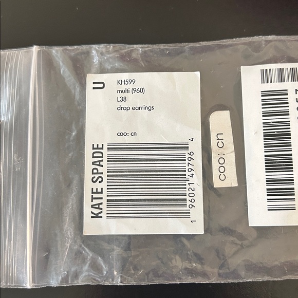 Kate Spade Sweet Treasures Drop Earrings NWT Cocktail Glasses MSRP $128 - Picture 13 of 16